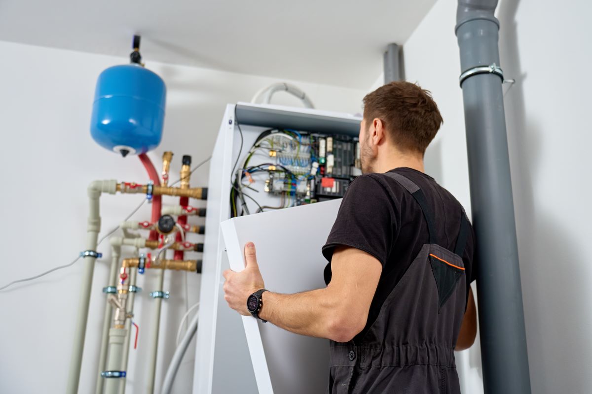 Furnace installatio