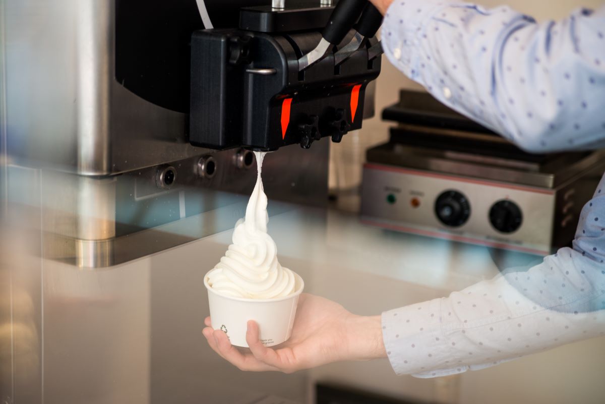 commercial ice cream machine