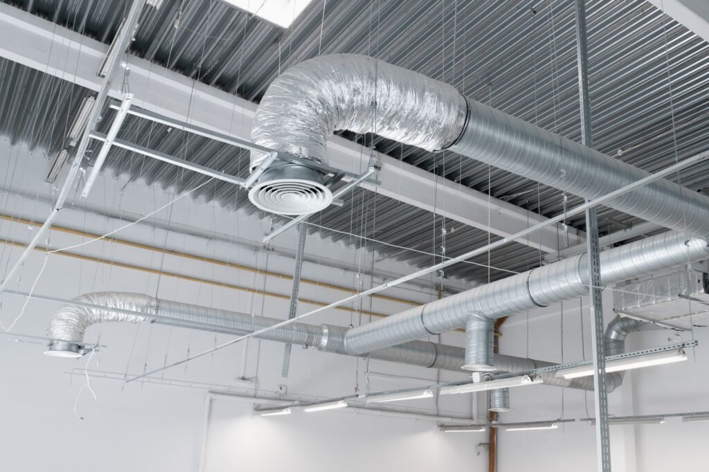 Industrial building ductwork